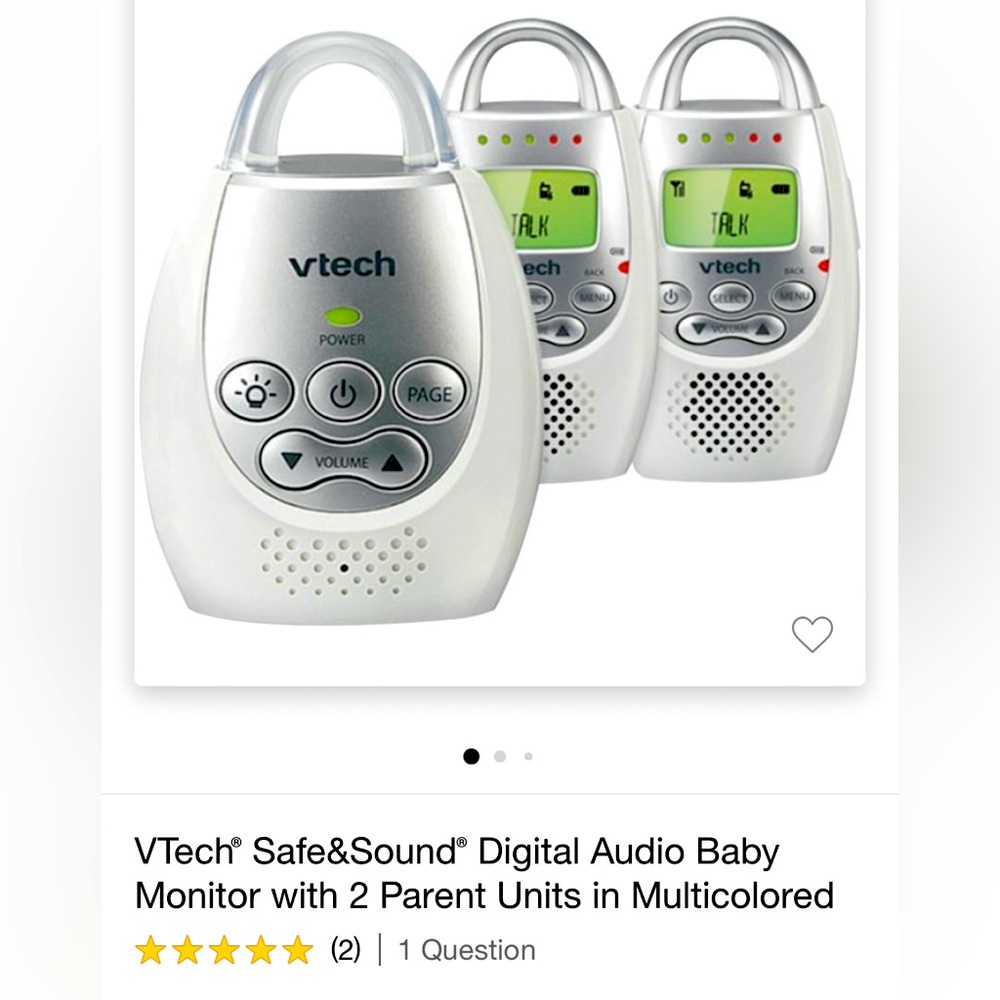 Vtech baby monitor